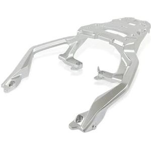 Achterrekken Motorfiets Voor Xadv 750 Voor Forza 750 Voor Nc 750 2021-2024 Motorfiets Achterbagagerek Frame Cover Bagagerek Houder Plank Motorfiets Bagagedrager(Chrome)