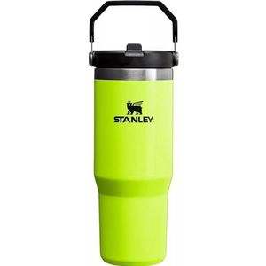 STANLEY Roestvrij staal IceFlow Flip Straw Tumbler (Neon Geel, 30 oz)