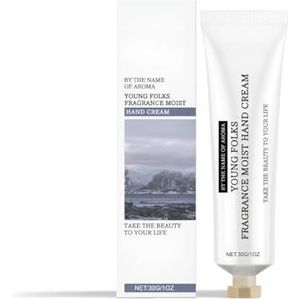Moisturizing Fragranced Hand Cream - Hydrating Non-Greasy Portable Lotion For Soft Nourished Skin