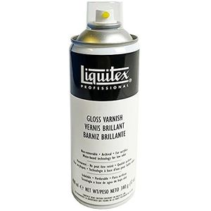 Liquitex 3950010 Professional Spray Paint - acrylverf, verfspray op waterbasis, lichtecht - 400ml Spuitbus, Glanzend