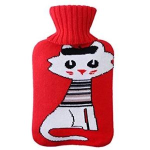 OIFAODAO, Heetwaterflessen Top Premium warmwaterkruik Ideaal for pijnverlichting Verwarmingszak for warm en koud water Heetwaterzak,Warmwaterkruik(A)