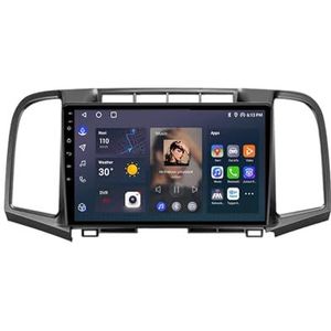 Android 12 Auto Stereo MP5 Player 9'' Screen Autoradio Voor Toyota Venza 2008-2016 Car-play Android Auto GPS-navigatie Bluetooth RDS FM AM DAB+ Radio Stuurbediening Voice Control(8 Core 4G+64G)