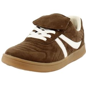Steve Madden Dames Madrid Sneaker, Bruin, 7