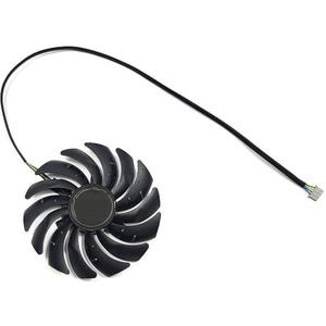 95MM PLD10010S12HH RTX 3070 voor VENTUS 2X GPU-ventilator, voor MSI voor 3060 3060TI, RX 6600 6700 XT grafische kaartkoelventilator(Long-term)