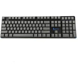 Zijbedrukt dik PBT OEM-profiel 108 ANSI-toetsdoppen voor MX-schakelaars, mechanisch toetsenbord (alleen keycap) (donkergrijs)