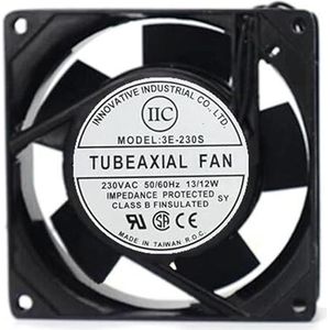 For Bi-sonic 3E-230S Electric Control Cabinet Fan 8038 AC230V Oven Cooling Fan