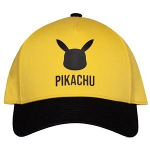 Difuzed Pokemon Pikachu Silhouette Baseball Cap Size One Size, Geel, Eén maat