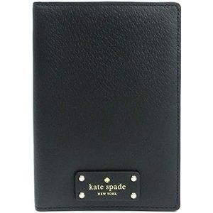 Kate Spade New York Grove Street Imogene Leather Passport Holder Wallet (Black)