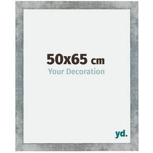 Your Decoration - Fotolijst 50x65 cm - MDF Fotolijst met Acrylglas - Ontspiegeld Glas - Uitstekende Kwaliteit - IJzer Geveegd - Mura,