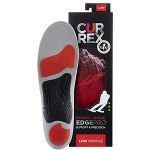 CURREX EdgePro zool Low Profile. Uw nieuwe dimensie van Carving. Performance inlegzool voor skiën, langlaufen of snowboarden. Maat EU 44,5-46,5