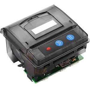Labelmaker Machine 58 Mm Mini Ingebed Thermisch Printerpaneel USB-interfacepoort Ontvangstbewijs Papierrollen(Add 3Rolls Paper)