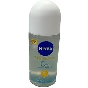 NIVEA Deo Roll On Fresh Summer (50 ml), deodorant zonder aluminium (ACH) met 48 uur deodorant, zomerse deodorant voor langdurige frisheid
