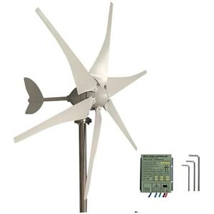 3000W Horizontale Windturbines Generator 12 V/24 V/48 V Geluidsarme Windturbine 5 Blade familie Met Controller voor huis, boerderij, straatverlichting, boten(Type1,12V_3KW)