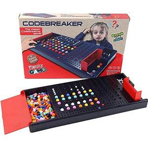 Code Breaker spel, Mastermind bordspel, code breaker, grappige strategie bordspellen, denkspel, logicaspel, break the hidden code, hersenen puzzelset voor strategisch denken om te ontwikkelen (zwart)