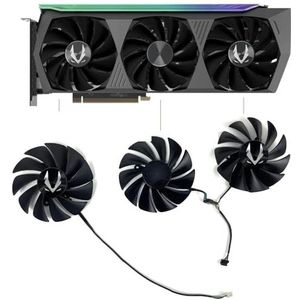 3 STUKS 89mm Koelventilator CF9015H12S 4PIN 12V 0.4A RTX3080 voor Trinity Voor ZOTAC RTX 3090 voor 3080 AMP HOLO RTX3080TI Ventilatoren(ABC)