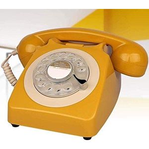 Telefoon Thuis Telefoon Wild Hout Retro Telefoon Draaiknoptelefoons/Retro-stijl Telefoon/Vintage Telefoon/Klassieke Bureautelefoon Met Draaikiezer Gebruikt Standaard Telefoonaansluiting Telefoon Voor