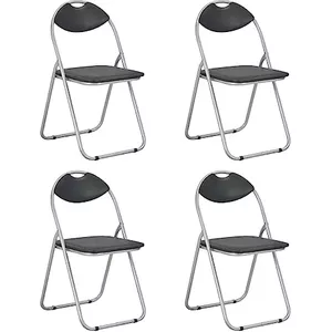 Set van 4 klapstoelen SPARKS Donkergrijs
