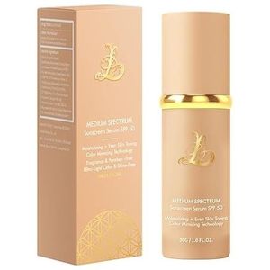 4-in-1 Smart Foundation SPF 50+｜30s Color Adapting｜24H Waterproof & Sweatproof｜Gym Makeup｜Lightweight Hydrating (Light Spectrum, 30ml) (1pc)