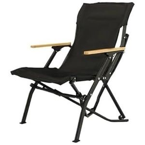 Outdoor klapstoel Aluminium draagbare fauteuil Camping Vrije tijd fauteuil Echte vrijetijdsbesteding Vissen Strandstoel Outdoor fauteuil (Color : Small)