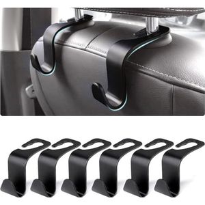 6 Stuks Autohaken voor Land Rover Range Rover Vogue HSE, Auto-Opberghaken, Achterbankhoofdsteunhanger, Opberghaken voor de Achterbank Van de Auto