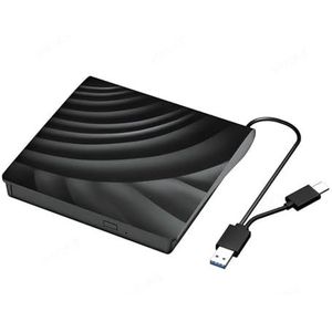 Externe Blu-ray optische drive USB 3.0 draagbare 3D-combo-lezer CD DVD-spelerbrander for laptop PC computer notebook
