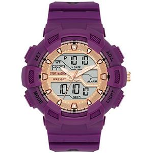 Steve Madden Sport Horloge SM/4000RGPR, Paars