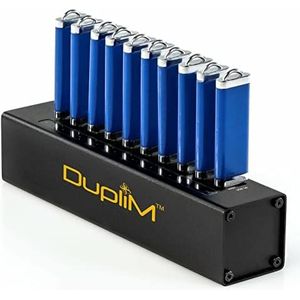 DupliM 1 tot 10 Mini USB 3.0 Flash Drive Duplicator Cloner Burner Computer aangesloten voor MAC en PC