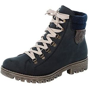 Rieker Dames 785F8 Enkellaarzen, Navy Chestnut 785f8 14, 42 EU