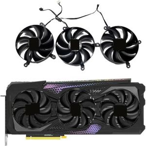 CF-129420S DC12V 0.5AMP 4-pins RTX4090 grafische kaartventilator voor INNO3D voor GEFORCE RTX 4090 iCHILL X3-ventilator(3-Fan)