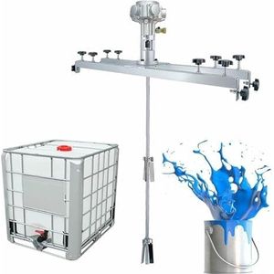 Pneumatische roerder, emmermixer, verfmixer, verfmixer, luchtroerder, menggereedschap voor mixer