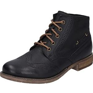 Josef Seibel Sienna 74 enkellaarsjes voor dames, Zwart Zwart Mi720 100, 42 EU