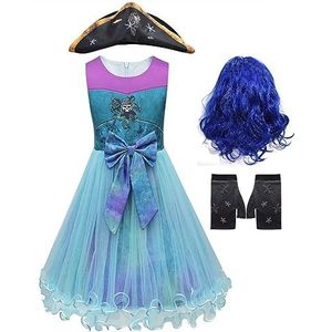 Foanja Uma Kostuum Meisje Cosplay Nageslacht Draak Uma Outfit Ballerina Tule Jurk en Muts Handschoenen voor Kinderen Halloween Carnaval Feest Fancy Dress Ball Costume met Pruiken