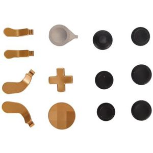 Vervangende miniatuurset, eenvoudig te installeren, slijtvaste magnetische vervangende knoppen, duurzaam metaal met opbergtas voor doe-het-zelf (#2)