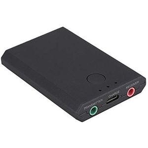 DC 5V zwarte 3,5 mm draagbare audio-adapter, 2 in 1 Bluetooth-ontvanger, Bluetooth-zender, voor auto-tv