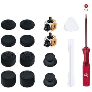 Wigearss 15-in-1 Joystick Analogen Vervanging en Reparatie Gereedschap Kit voor PS5-controller
