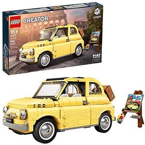 LEGO Creator Expert Fiat 500 10271 Toy Car Building Set for Adults and Fans of Model Kits Sets Idea, New 2020 (960