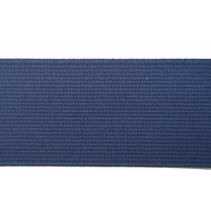 2M 20/25/30/40/50mm Rubberen Band Vouw Over Elastische Band Voor Ondergoed Broek Bh Rubber Kleding Verstelbare Zachte Tailleband Elastiek-marineblauw 2-25mm