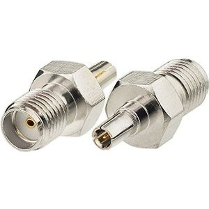 Eightwood 4G LTE antenne adapter CRC9 adapter op SMA-aansluiting 2 stuks voor Netgear AC785 Hsdpa Huawei 2G 3G 4G LTE antenne UMTS Mobile Broadband herbruikbaar