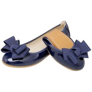 Vouw Up Schoenen Vrouwen Schoenen Opvouwbare Ballet Flats Patent PU Leer Lente Zomer Dames Platte Schoenen Mode Loafers Schoenen Vrouw, 2530 Blauw, 36 EU