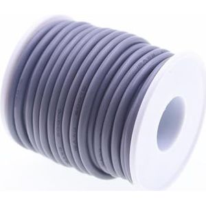 Siliconen kabel Elektrische draad, 10 meter hittebestendige siliconendraad, veelkleurig, meerdere maten(Grey,20 AWG 10 meters)