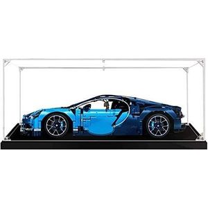 Acryl Display Case voor Lego 42083 Technic Bugatti Dust Protection Box Compatibel met Lego 42083 (Lego Model Niet Inbegrepen)