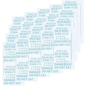 20 pakjes silicagel pakketten, 10 gram blauwe dessertpakketten, vochtabsorberende silicagel voor opslag, pure en veilige silicagel droogmiddelpakketten, vochtpakketten