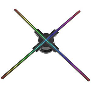 F60 3D Hologram Projector Reclame Display Fan Muur gemonteerde Speler Blote Oog 2K HD LED Foto Video Fan Met 720 stuks LED Levendige beelden