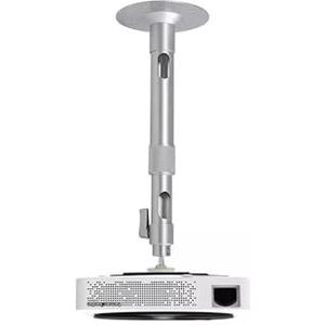 Projectorbeugel Projectorhanger Multifunctionele thuisplafondmuurbeugel Universele projector hangende montagehanger Ophangkop voor thuis- en kantoorprojectoren(Gray)