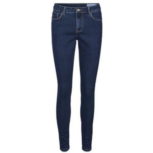 Vero Moda Vmelly Mr Skinny Jeans Blue Noos, donkerblauw (dark blue denim), (XS) W x 32L