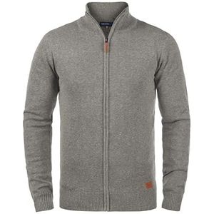 BLEND Gebreid vest 'Norman'  grijs