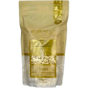 More For You Seed Hand Wax Bonen 500 g - Hete Warme Ontharing Hot Wax Sir Agda Ontharingswax in Afsluitbare Zak (Parel)