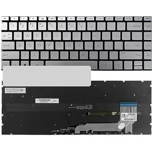 Laptoptoetsenbord voor HP 13-BE 14-EH TPN-W152 TPN-W154(Silver With backlit)