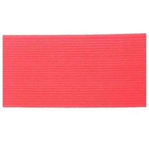 2M 20/25/30/40/50mm Rubberen Band Vouw Over Elastische Band Voor Ondergoed Broek BH Rubber Kleding Verstelbare Zachte Tailleband Elastische (Fluorescerend Rood, 50mm)