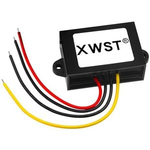 ZXFYXFFV Shell DC DC Boost Converter 12V naar 24V Spanningsregelaar 1 ~ 50A Power Inverter Module voor Robot Monitor LED Auto (15A 75 Zwart)